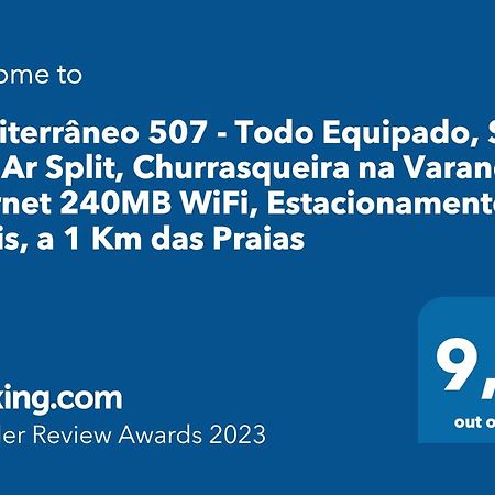 Mediterraneo 507 - Todo Equipado, Ar Condicionado, Churrasqueira Na Varanda, Internet Fibra 600Mb, Estacionamento Gratis Cabo Frio Bagian luar foto
